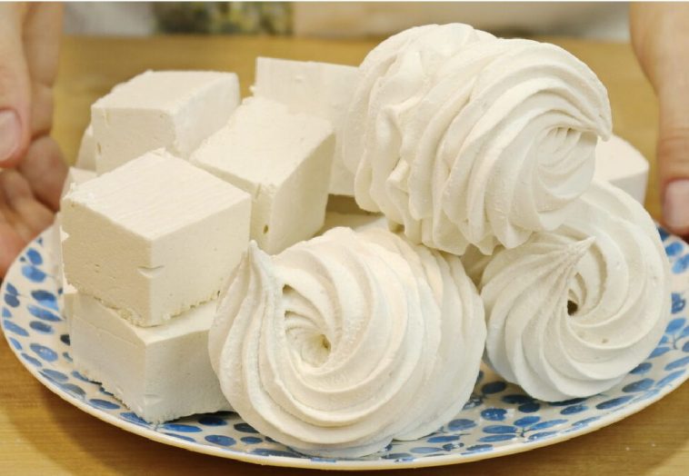 Яблучний, смачний зефір як з дитинства, що тане у роті. Простий рецепт, такий зефір виходить у всіх