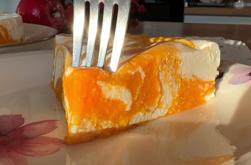 Надзвичайно смачний десерт з гарбуза та сиру.