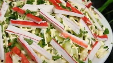 Смачний салат "Діана" з печерицями: займає особливе місце на святкових столах та готується за 15 хвилин