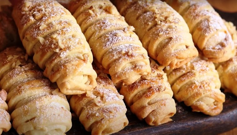 Чудові розсипчасті трубочки з яблучним джемом: доступний рецепт