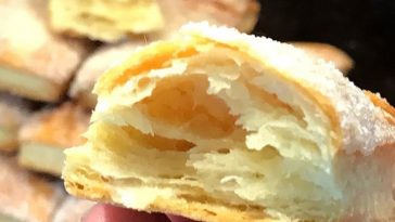 Тістечка "Листкові язички": до чаю смачно та просто