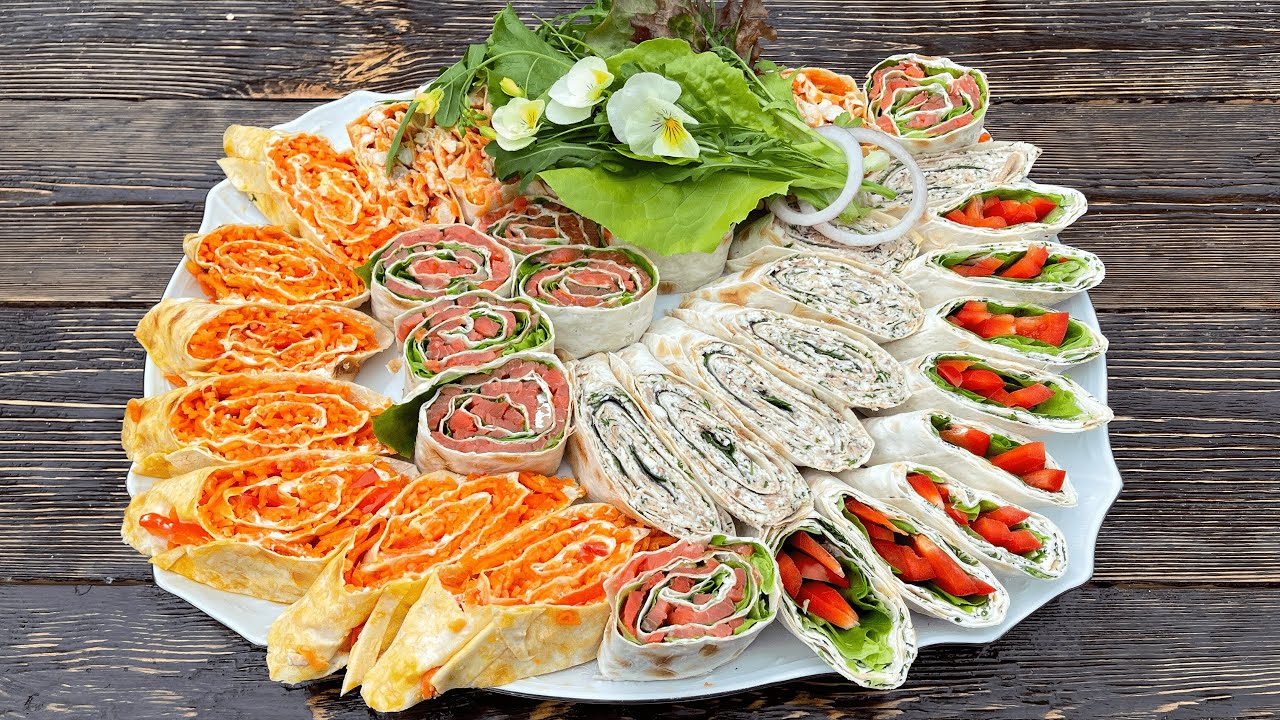Найоригінальніші начинки для лаваша, якими просто не можна наїстися - ця страва стане окрасою святкового столу!