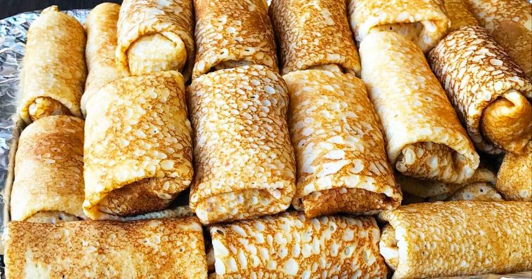 Млинці з дуже незвичайною начинкою! Моїм гостям було смачно