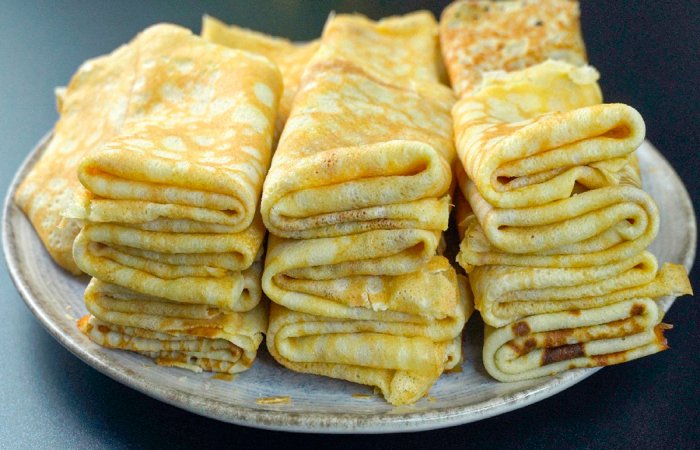 Тонкі млинці без начинки. Цю страву готуємо рік у рік - надійний та перевірений рецепт