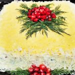 Салат "Вишиванка". Приємно здивувала Гостей. Самий Святковий Український салат