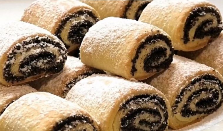 Міні-рулетики з маком — швидка та смачна бездріжджова випічка!