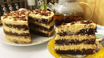 Торт «Юлія»: вологий і ніжний без ваги, міксера та пропитки!