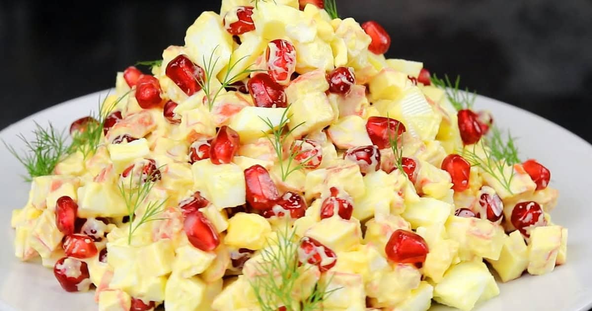 Салат "Червона Рута" – рецепт, який підкорить ваше серце! Новинка на Свята, яку з'їдають за 1 хвилину