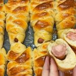 Чоловік тільки їх би і їв! Сосиски у дріжджовому тісті на кефірі