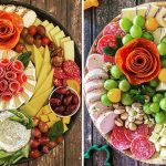 Гарне оформлення нарізки на святковому столі. Від такої подачі аж слинка тече