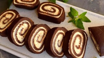 Шоколадний рулет без випічки: швидкий рецепт для несподіваних гостей