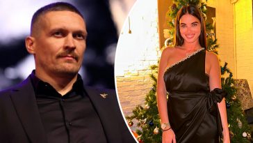 Дружина боксера Усика знялася у провокаційній фотосесії у сукні з глибоким декольте без бюстгальтера