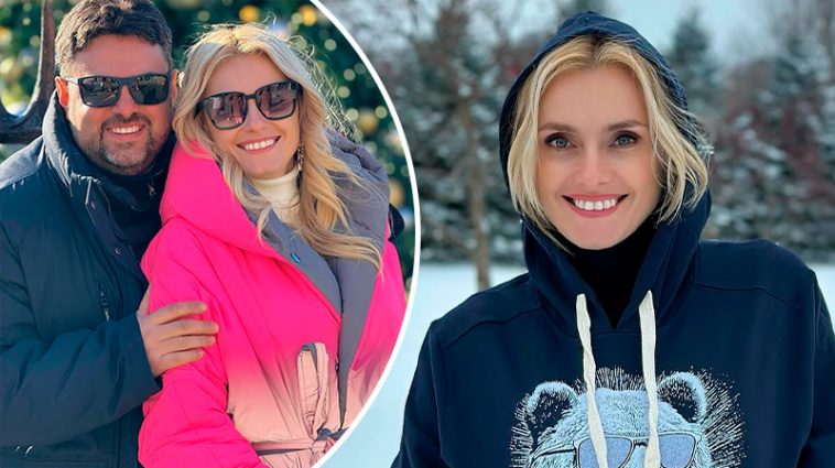 "Дуже гарна пара": Ірина Федишин показала, як із чоловіком у США каталася на лижах