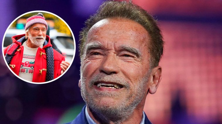 "Санта Клаус їде до вас": 77-річний Шварценнегер із сивою бородою і довгим волоссям підірвав мережу