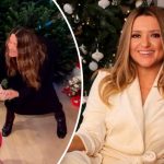 "Маємо дарувати радість": 49-річна Могилевська показала, як з 4-річною донькою ялинку ставила в будинку