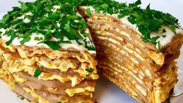 Дуже смачний печінковий торт! В мене він точно найкращий, так усі говорять! Ділюсь рецептом