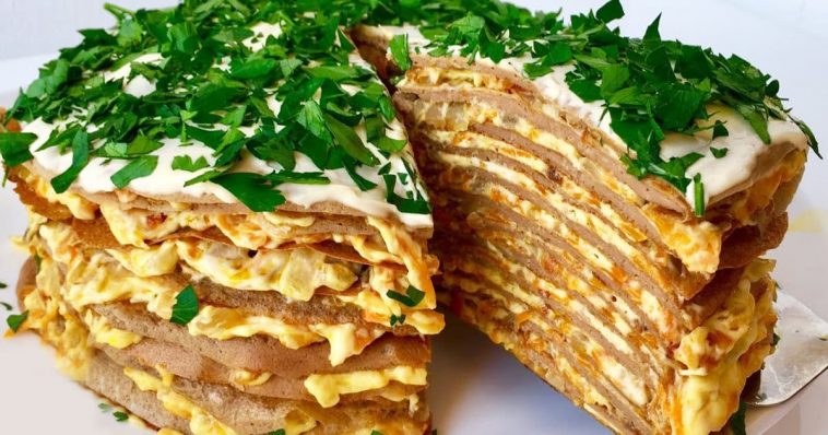 Дуже смачний печінковий торт! В мене він точно найкращий, так усі говорять! Ділюсь рецептом