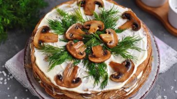 Печінковий торт по-новому. Його вигляд просто зачаровує, а смак приємно здивує всіх