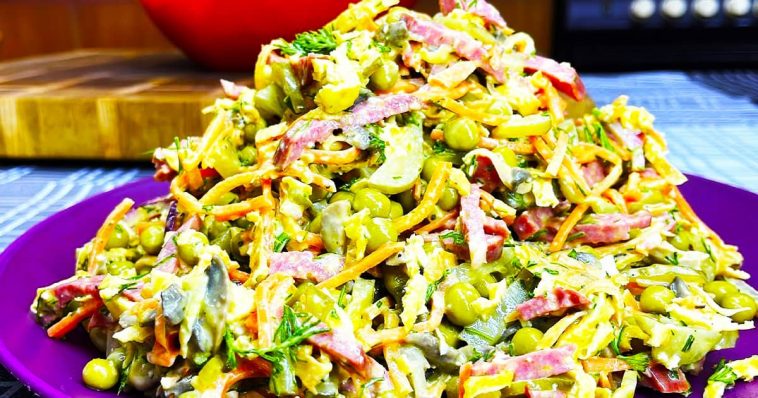 Салат "Кохання" - люблю його більше за олівʼє. І готую на усі свята