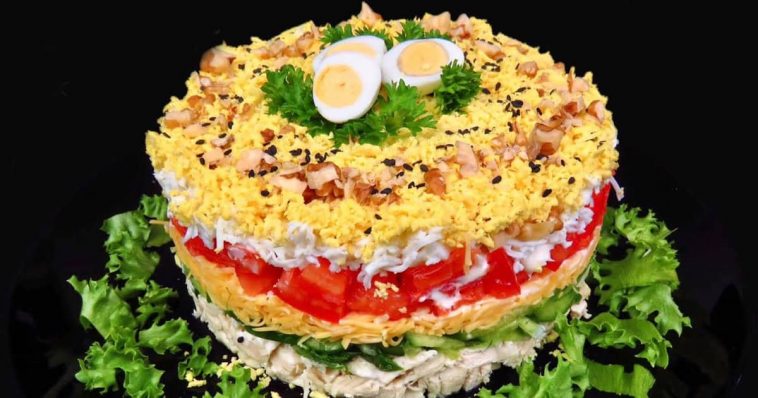 Салат "Мадонна": спробувала в гостях і дуже оцінила на смак. Випросила рецепт