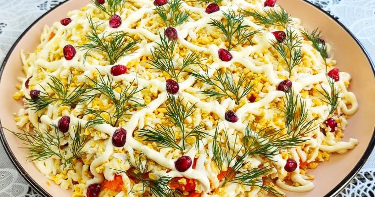 Салат "Настя" – Новорічний фаворит з неперевершеним смаком