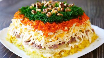 Салат "Наталя": фаворит серед господинь, який прикрасить будь-яке свято!