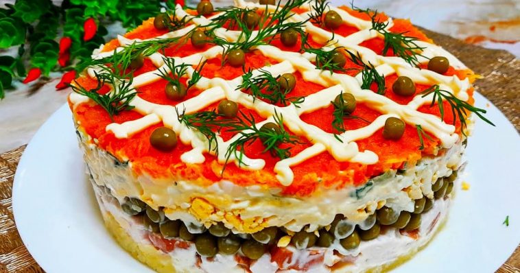 Салат «Ярослава»: зникає зі столу першим, тепер готую на кожне свято