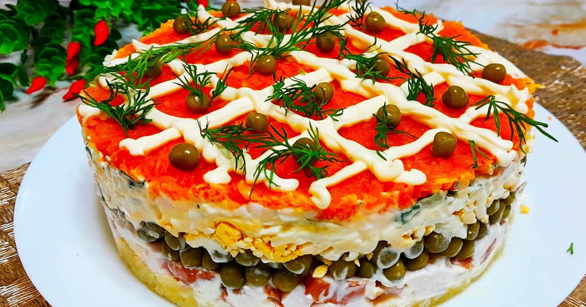 Салат «Ярослава»: зникає зі столу першим, тепер готую на кожне свято