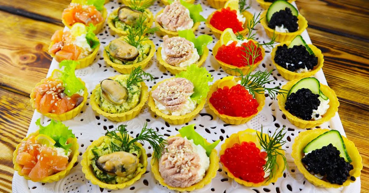 Самі ходові тарталетки! 5 найсмачніших начинок, які люблять усі! Розлітаються зі столу на раз-два