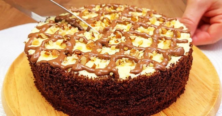 Торт "Секрет господині" за 30 хв. Ніхто не вірить, що готую його так просто і швидко!
