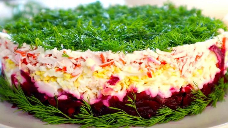 "Софія": всього 4 інгредієнти. Самий красивий салат на свята