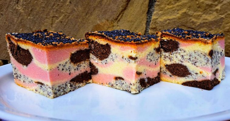 Сирник без тіста! Буду пекти на Різдво, бо він дуже гарно виглядає у розрізі! Сирник «Циганські сережки»