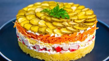 Салат "Тамара": гості приходять заради нього. Першим змітають зі столу