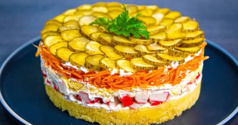 Салат "Тамара": гості приходять заради нього. Першим змітають зі столу