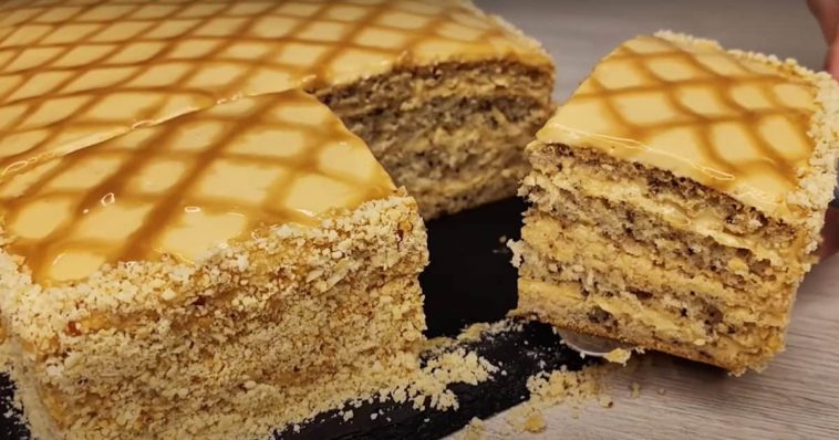 Торт «Діана» на кефірі: швидкий і смачний десерт за 15 хвилин!