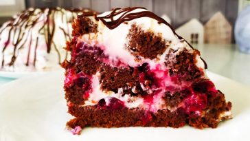 Торт "Панянка" на ніжному вологому бісквіті: улюблений десерт мого чоловіка!