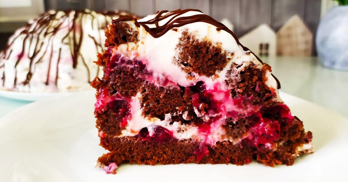 Торт "Панянка" на ніжному вологому бісквіті: улюблений десерт мого чоловіка!