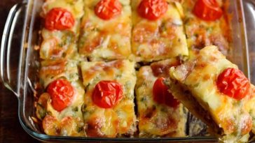 Запіканка слоями з картоплі та фаршу. Найсмачніша страва для ситної сімейної вечері