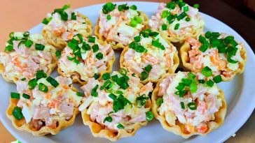 Якщо готую тарталетки - то тільки такі! Моя фірмова закуска, рецепт якої просять всі!