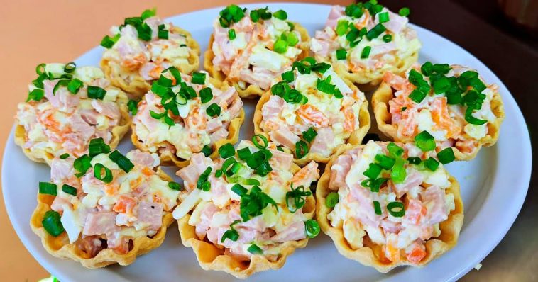 Якщо готую тарталетки - то тільки такі! Моя фірмова закуска, рецепт якої просять всі!