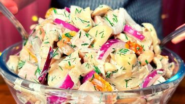 Салат “Мрія Господині” за 5 хв! Єдиний салат, від якого не можу відмовитись!