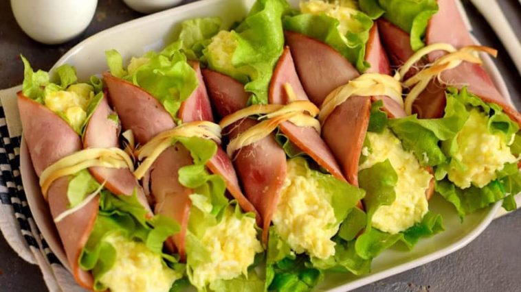 За 10 хвилин з простих продуктів! Начинка просто Топ! Найгарніша закуска на Новорічний стіл!