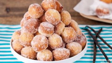 Рецепт пончиків на згущеному молоці