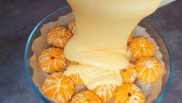 Мандариновий пиріг – швидкий і смачний фруктовий десерт
