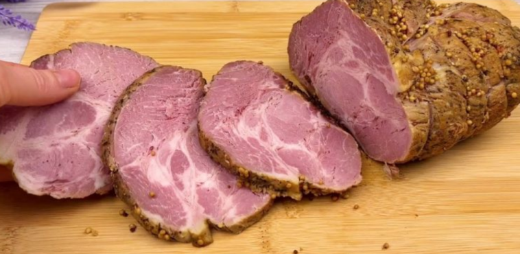 Домашня запечена свиняча шия – смачна та пікантна страва – покроковий рецепт із зображеннями