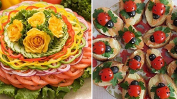 Топ-23 ідеї подачі закусок – чудовий варіант декорації різдвяно-новорічного столу