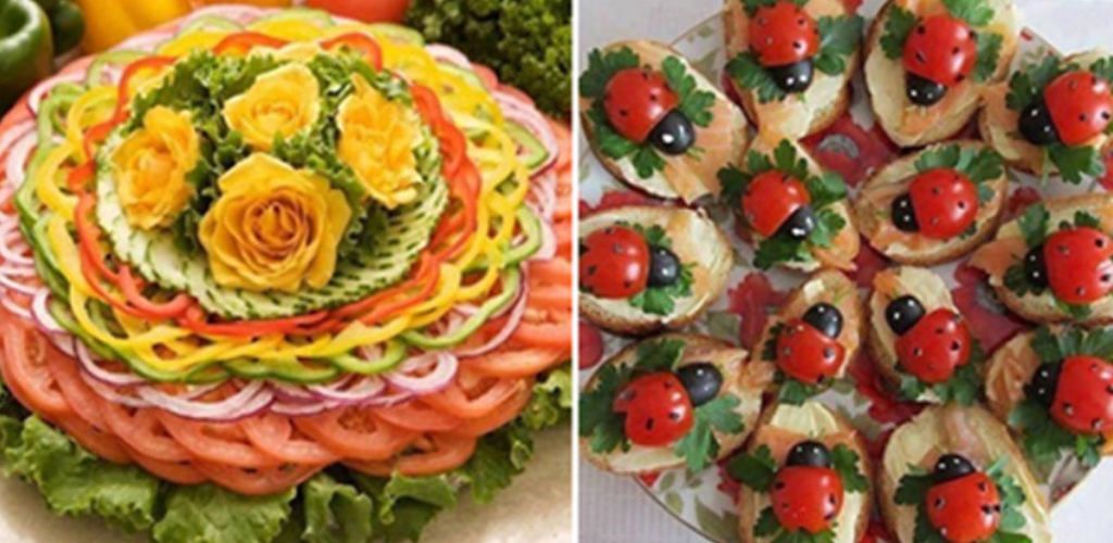 Топ-23 ідеї подачі закусок – чудовий варіант декорації різдвяно-новорічного столу