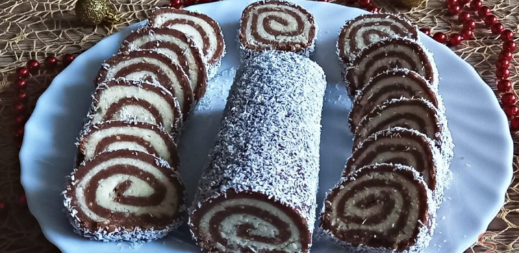 Домашній рулет з кокосовим ромом – швидкий і смачний рецепт, який готується всього за 10 хвилин