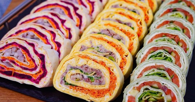 Швидкі та смачні закусочні рулети: 3 ідеї для святкового столу за 15 хвилин