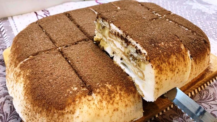 Торт «Банановий рай» без випічки – ніжний десерт за лічені хвилини!